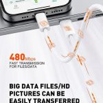 usb c to lightning fast charging data cable 3
